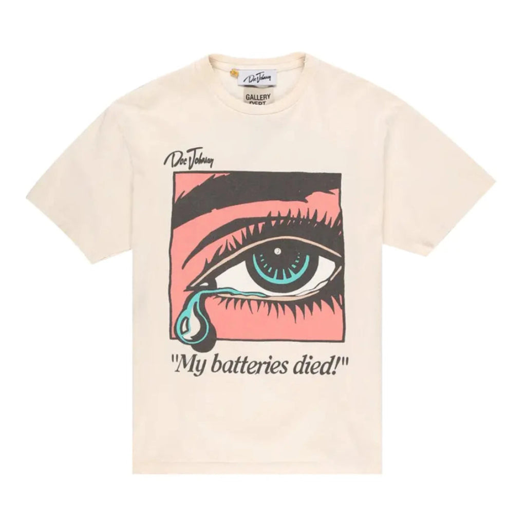 Gallery Dept. Dead Batteries Tee 'White