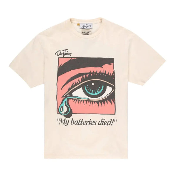 Gallery Dept. Dead Batteries Tee 'White