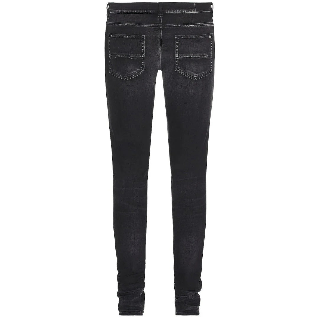 Amiri Slim Fit Thrasher Plus Aged Black Denim Jeans