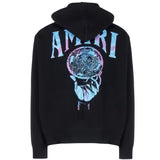 Amiri Crystal Ball Black Cashmere Hoodie