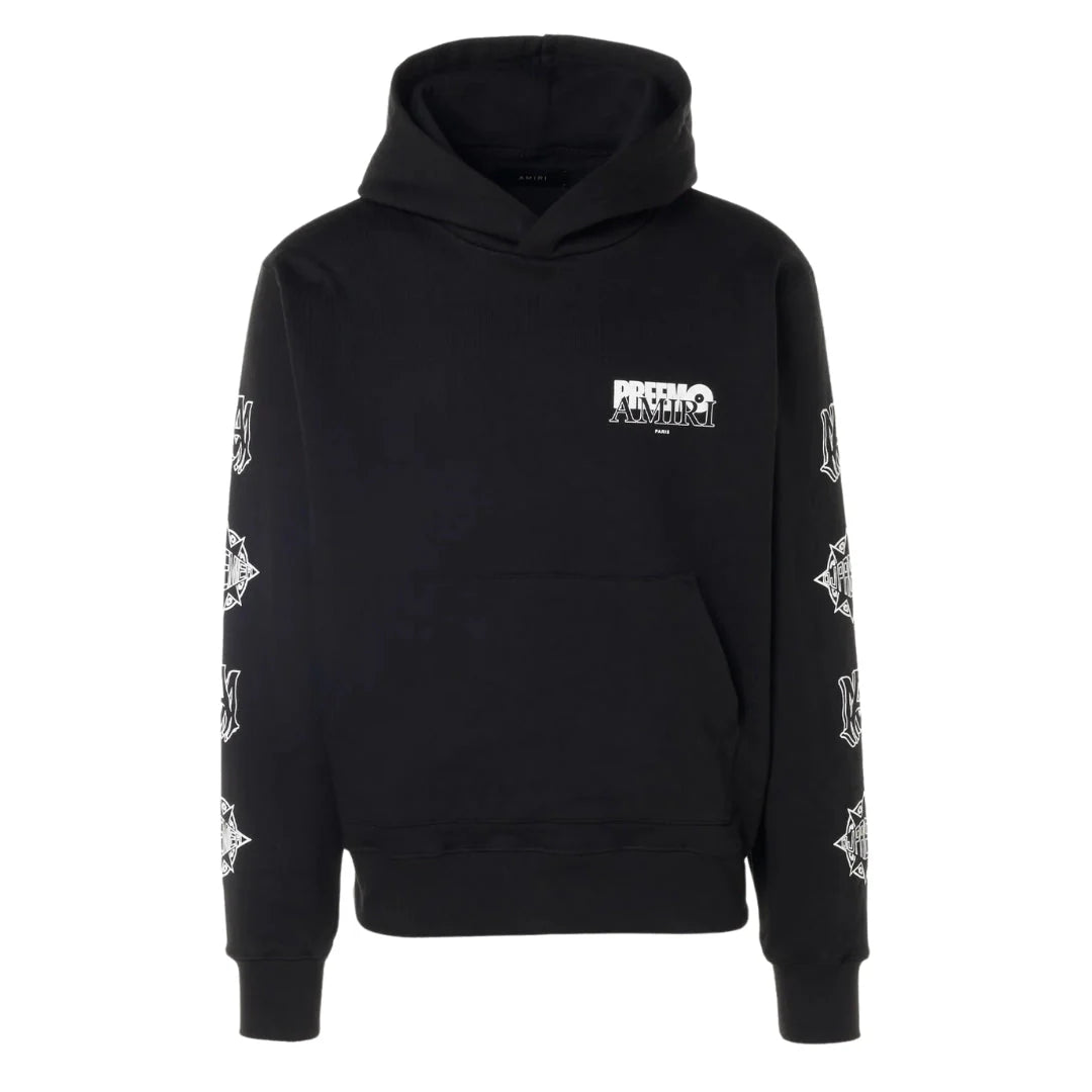 Amiri Premier Logo Black Hoodie