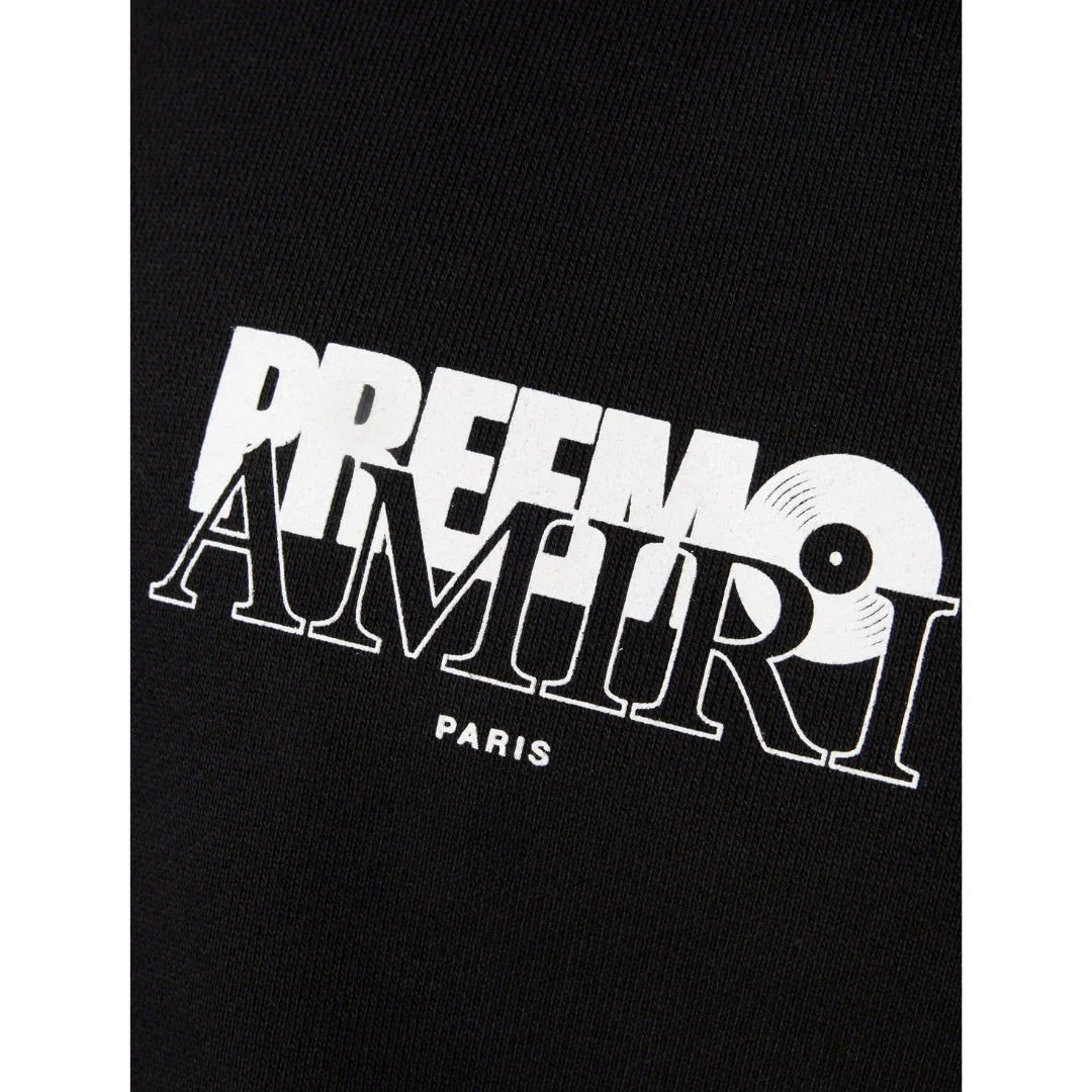 Amiri Premier Logo Black Hoodie